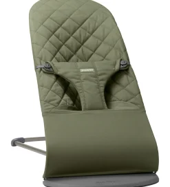 BabyBjörn Skråstol - Bliss - Classic Quiltet - Mørkegrøn