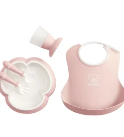 BabyBjörn Spisesæt - 5 Dele - Lyserød