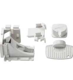 BabyDan Børnesikring - Magnetlås - Hvid