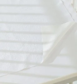 BabyDan Frottéunderlag - 60x120 cm - Vandtæt - Hvid