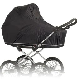 BabyDan Regnslag m. Net - Sort