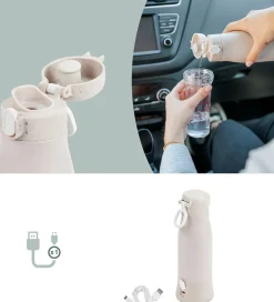 Babymoov Flaskevarmer - Moov & Feed - 340 ml - Mineral Beige