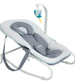 Babymoov Skråstol - Bubble - 63x40x48 cm - Graphik Blue