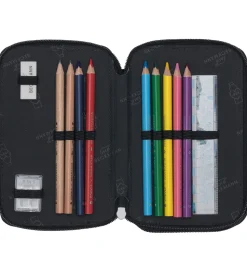 Beckmann Penalhus m. Indhold - Ninja Elements - Sort