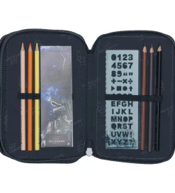 Beckmann Penalhus m. Indhold - Tech Rex - Sort