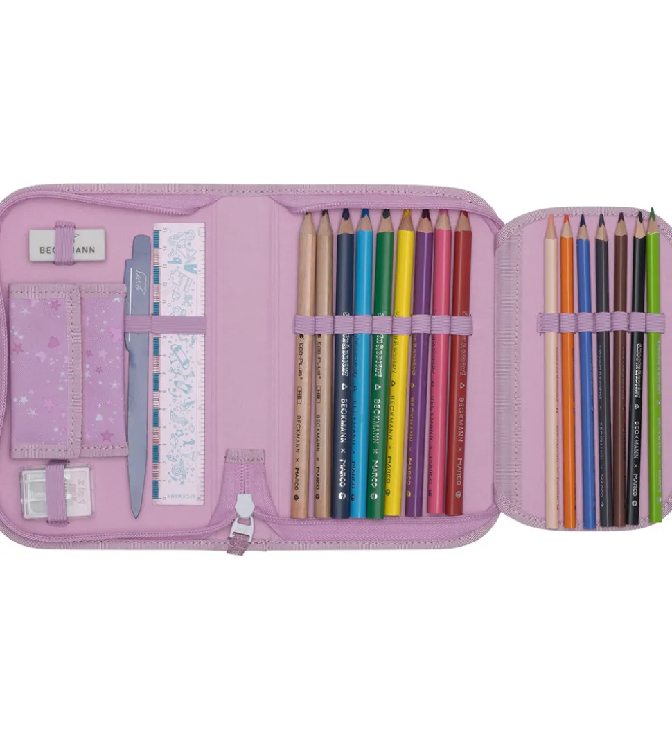 Beckmann Penalhus m. Indhold - Rosie - Pink