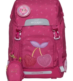Beckmann Skoletaske - Classic - Cherry - Rød