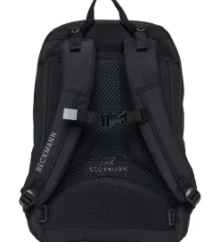 Beckmann Skoletaske - Sport Junior - Black Coated - Sort