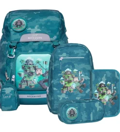 Beckmann Skoletaskesæt - Classic - Jungle Game