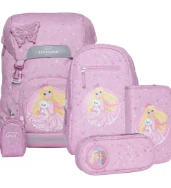 Beckmann Skoletaskesæt - Classic - Rosie - Pink