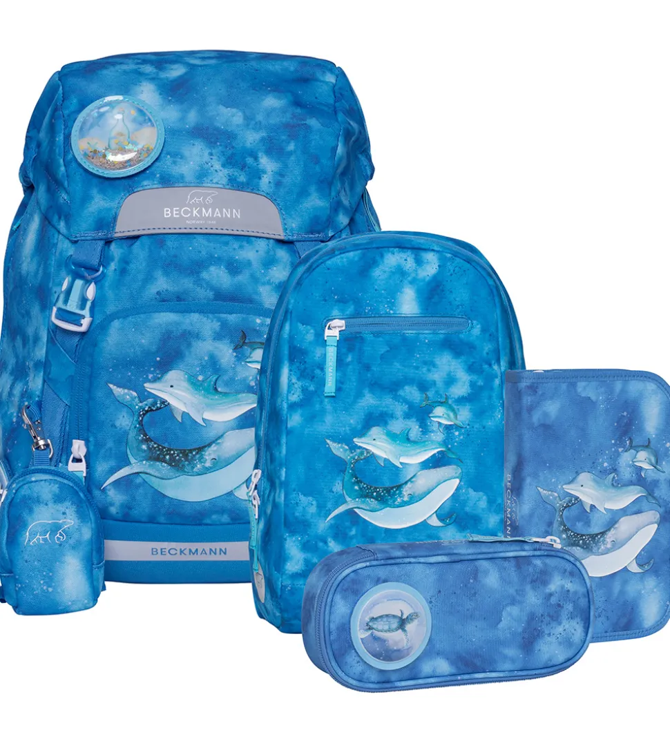 Beckmann Skoletaskesæt - Classic - Ocean