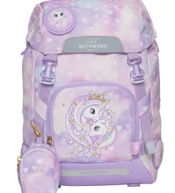 Beckmann Skoletaskesæt - Classic Maxi - Unicorn Princess Purple