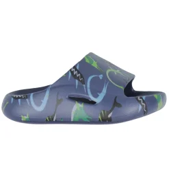 BECO Badesandaler - Ocean Dinos - Blå