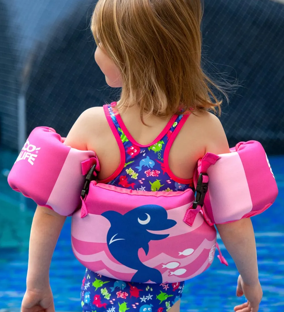 BECO Lær-At-Svømme Sæt - 15-30 Kg - Pink