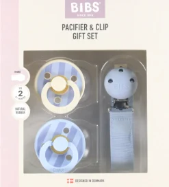 BIBS Colour Gavesæt - Sutter/Suttesnor - Str. 2 - Dusty Blue