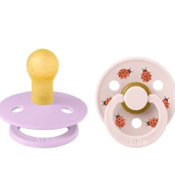 BIBS Colour Sutter - Str. 1 - 2-pak - Rund - Violet Sky Mix