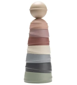 BIBS Stabletårn - 8 Dele - Pastel Rainbow