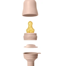 Bibs Sutteflaske - 270 ml - PP/Naturgummi - Blush