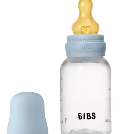 Bibs Sutteflaske - 150 ml - PP/Naturgummi - Baby Blue