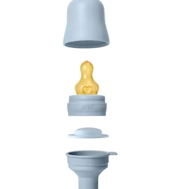 Bibs Sutteflaske - 150 ml - PP/Naturgummi - Baby Blue