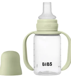 BIBS Sutteflaske m. Håndtag - 150 ml - Sage