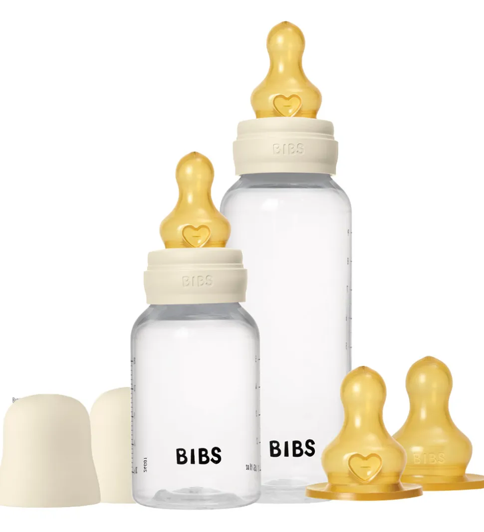 Bibs Sutteflaskesæt - Grow and Flow - Naturgummi - 150 ml/270 ml