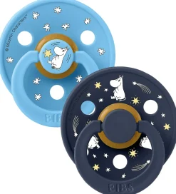 BIBS x Moomin Colour Sutter - Str. 2 - 2-pak - Breeze Mix