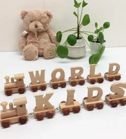 Bino Toys Navnetog - Træ - 5 cm - X