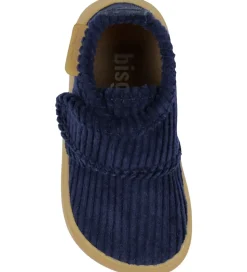 Bisgaard Hjemmesko - Barefoot - Navy Corduroy