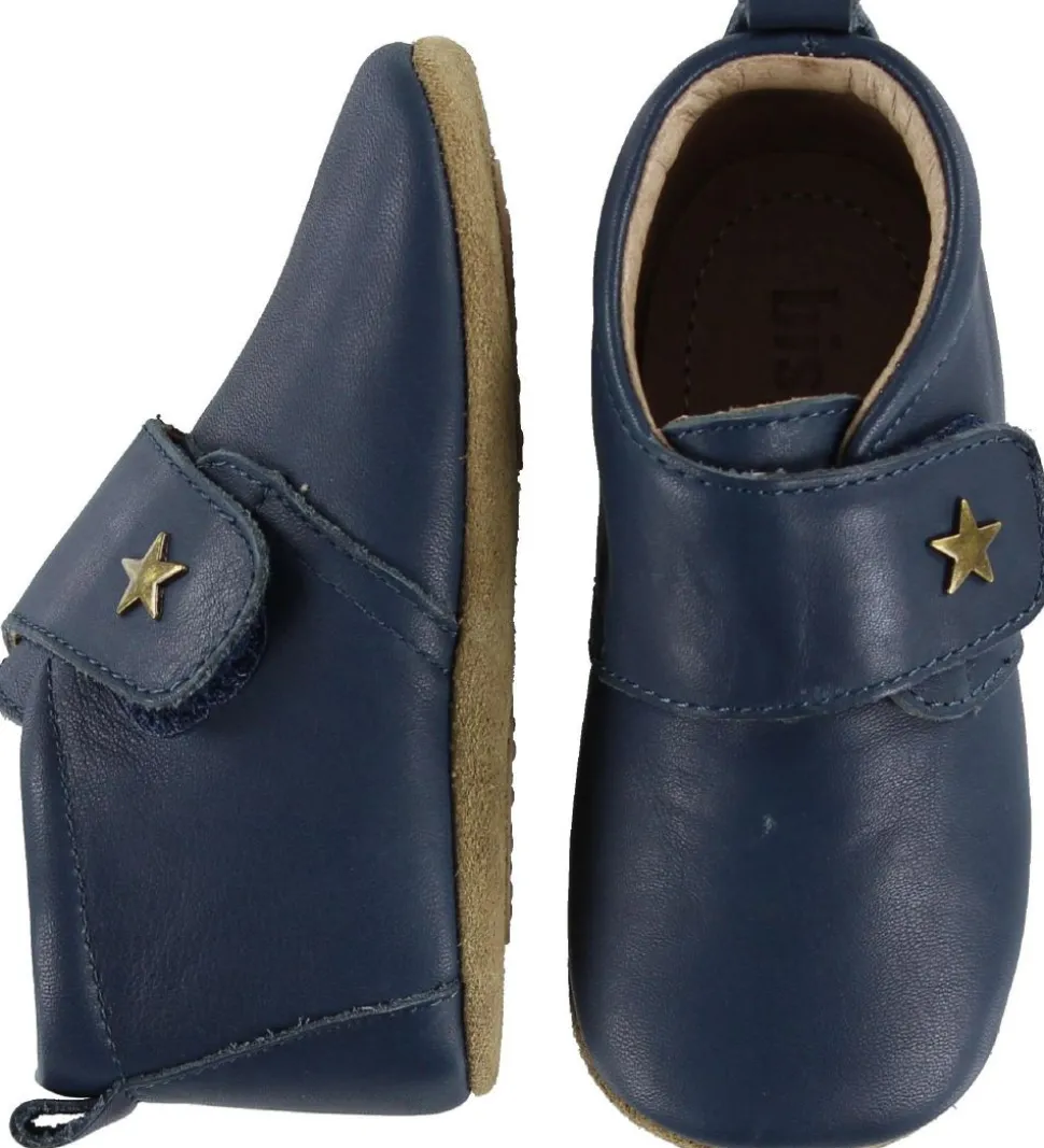 Bisgaard Skindfutter - Navy m. Stjerne