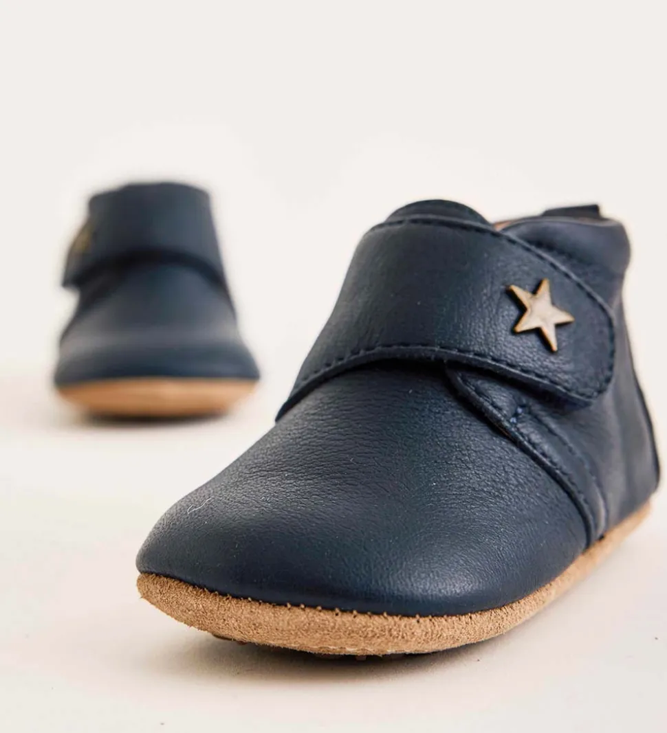 Bisgaard Skindfutter - Navy m. Stjerne