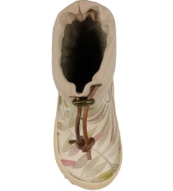 Bisgaard Termostøvler - Beige Leaves