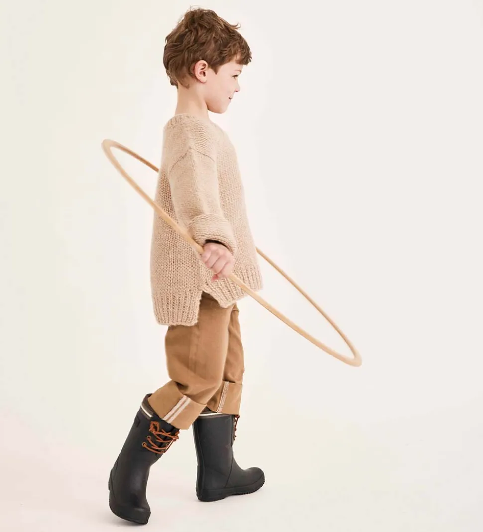 Bisgaard Termostøvler - Sort/Brun m. Snøre