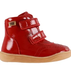 Bisgaard Vinterstøvler - Barefoot - Philine - Tex - Red Patent