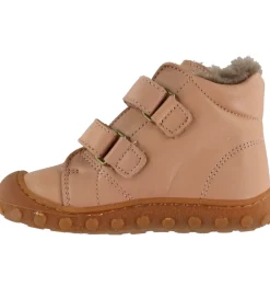 Bisgaard Vinterstøvler - Barefoot - Hale w Lamb - Nude