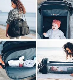 Bizzi Growin Pusletaske/Rejseseng - POD - Chelsea Black