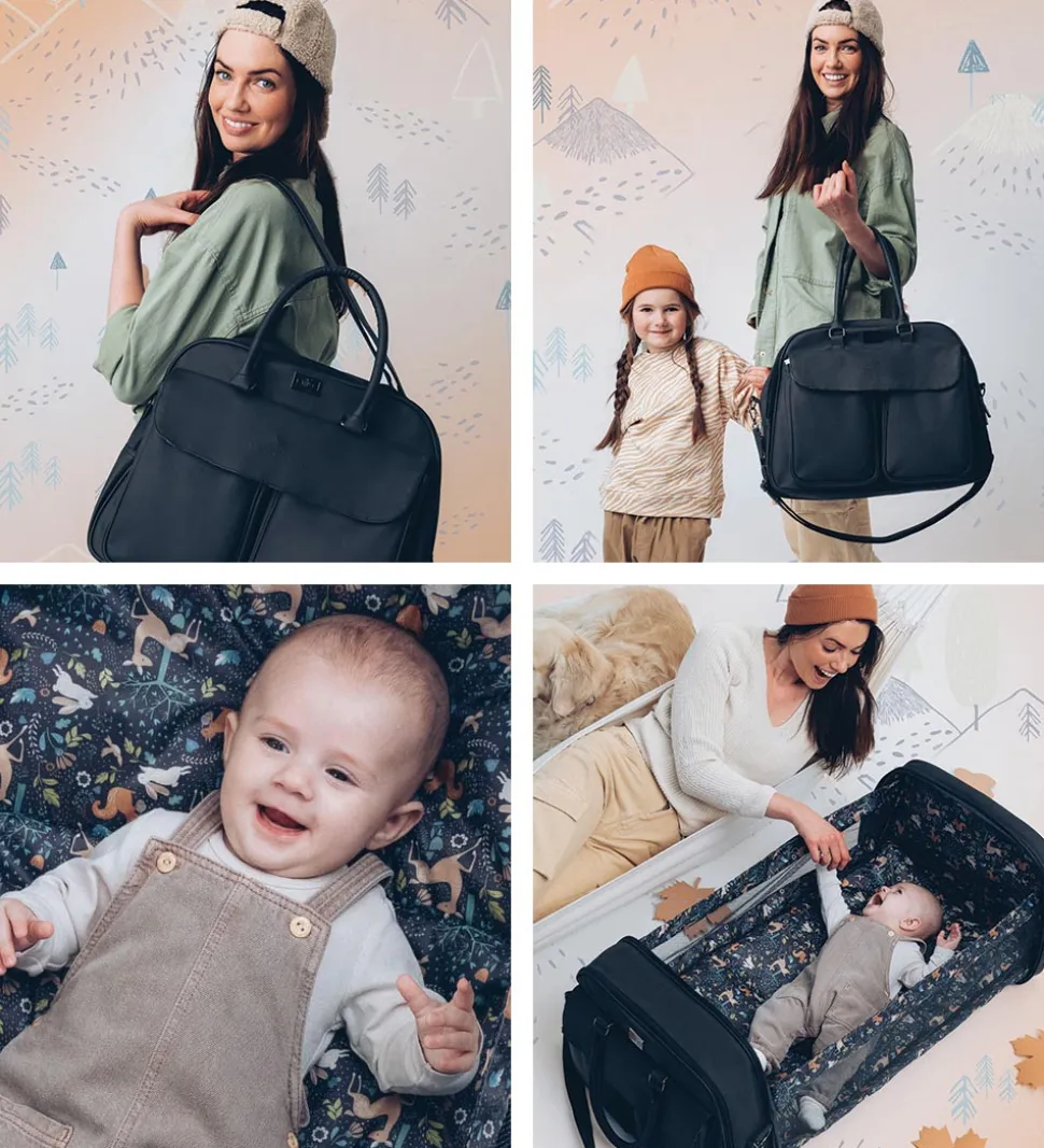 Bizzi Growin Pusletaske/Rejseseng - POD - Sort