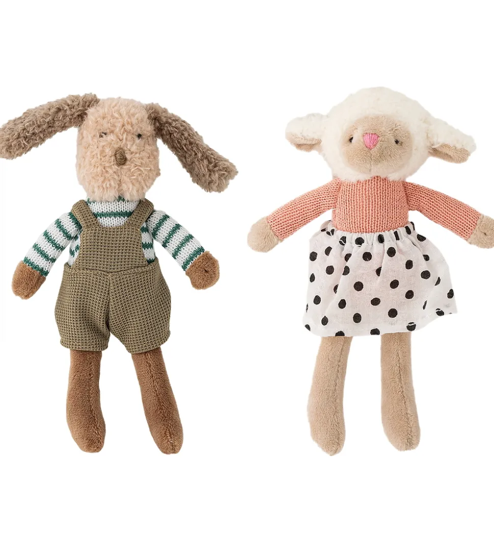 Bloomingville Bamser - Sol & Teo - 2-pak - Brun