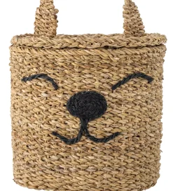 Bloomingville Kurv m. Låg - 26x30 cm - Mikki - Søgræs - Natur