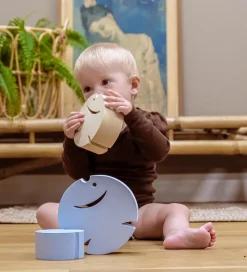 bObles Fisk - 3-pak - 15x5/12x5/9x5 cm - Mist