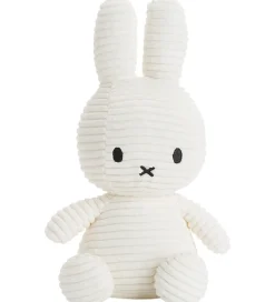Bon Ton Toys Bamse - 23 cm - Miffy ECO Corduroy - Offwhite