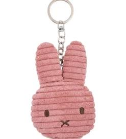 Bon Ton Toys Nøglering - 10 cm - Miffy Flat ECO Corduroy - Dusty