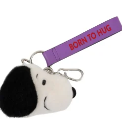 Bon Ton Toys Nøglering - 8 cm - Snoopy ECO Fuzzy Cream bag charm