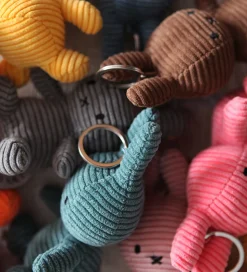 Bon Ton Toys Nøglering - 12 cm - Miffy ECO Corduroy - Pink