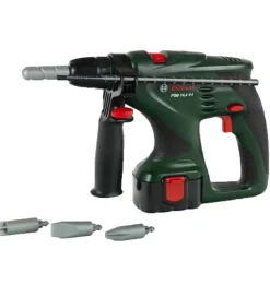 Bosch Mini Slagboremaskine m. Lys/Lyd- Legetøj - Mørkegrøn