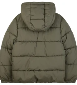 BOSS Dynejakke - Armygrøn