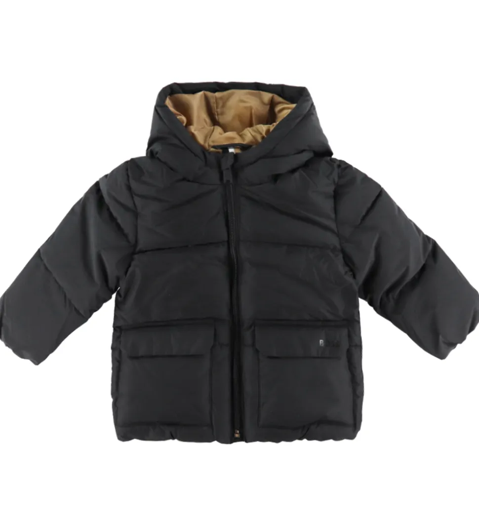 BOSS Dynejakke - Sort