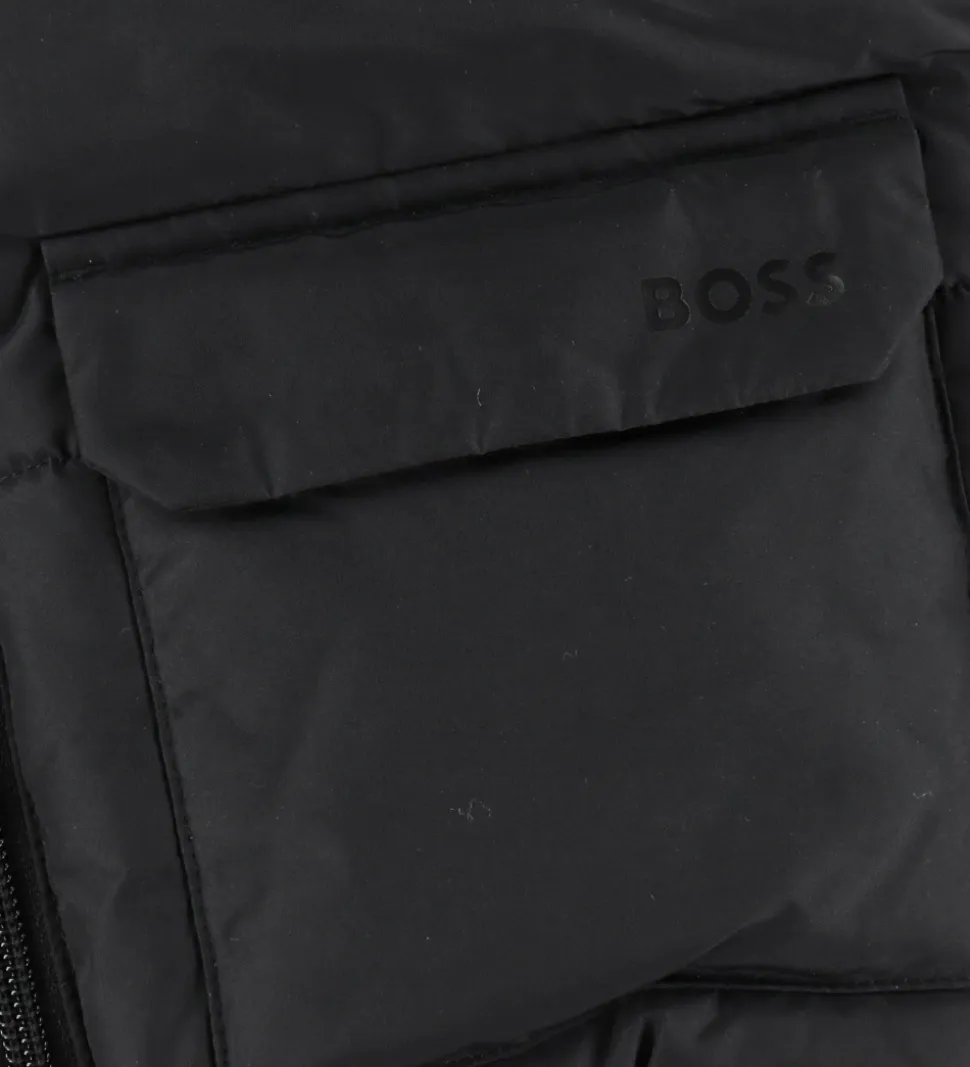 BOSS Dynejakke - Sort