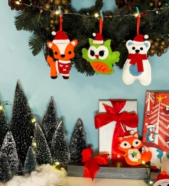 BOX CANDIY Kreasæt - Filtdyr-pynt - Totally Santa