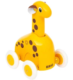 BRIO Skubbelegetøj - Giraf - Gul 30229